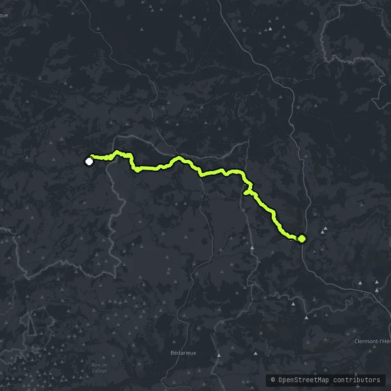 Route des Grandes Alpes map
