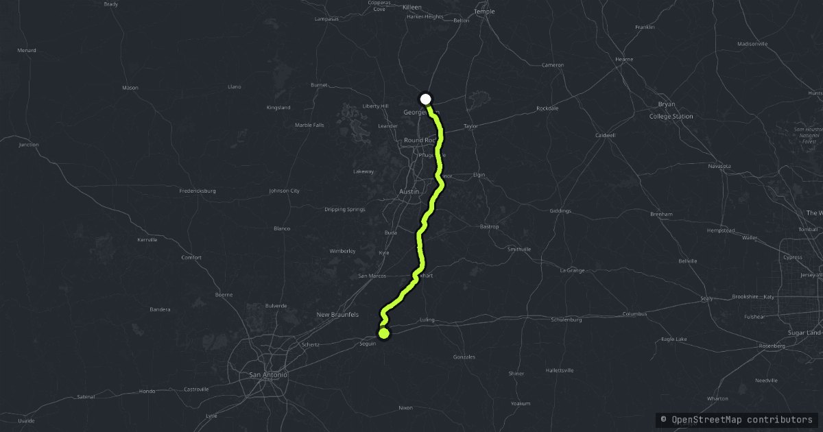 SH-130 map