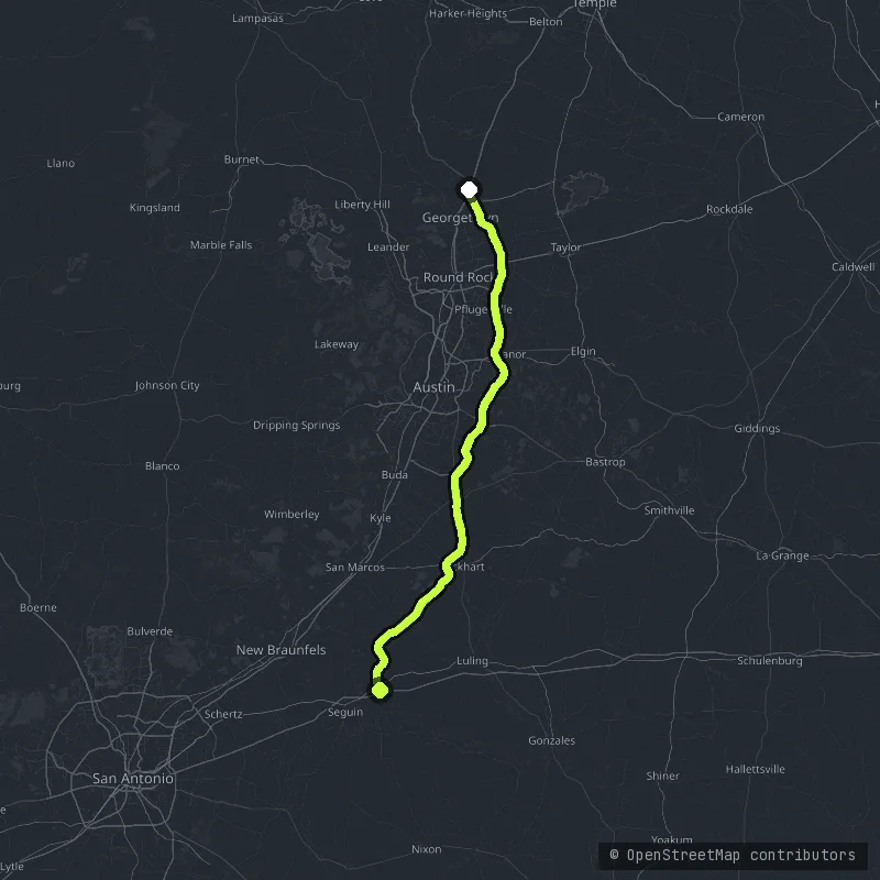 SH-130 map