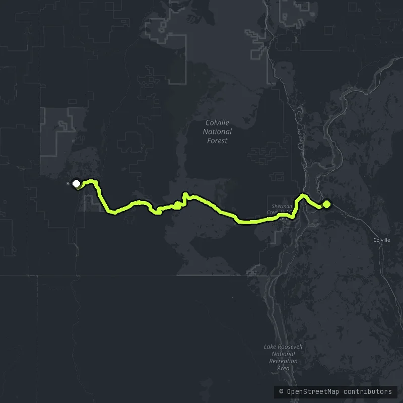 Sherman Pass map