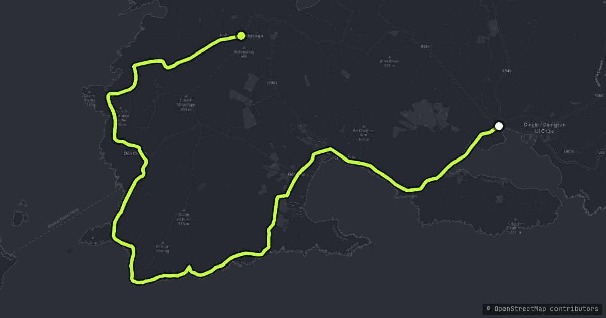Slea Head map