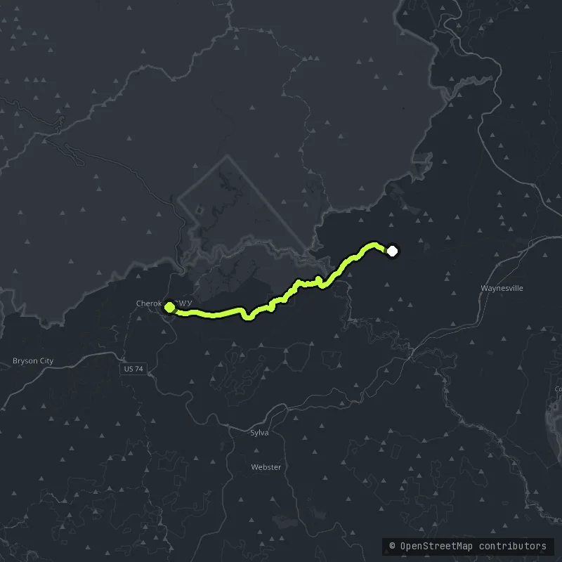 Soco Gap map