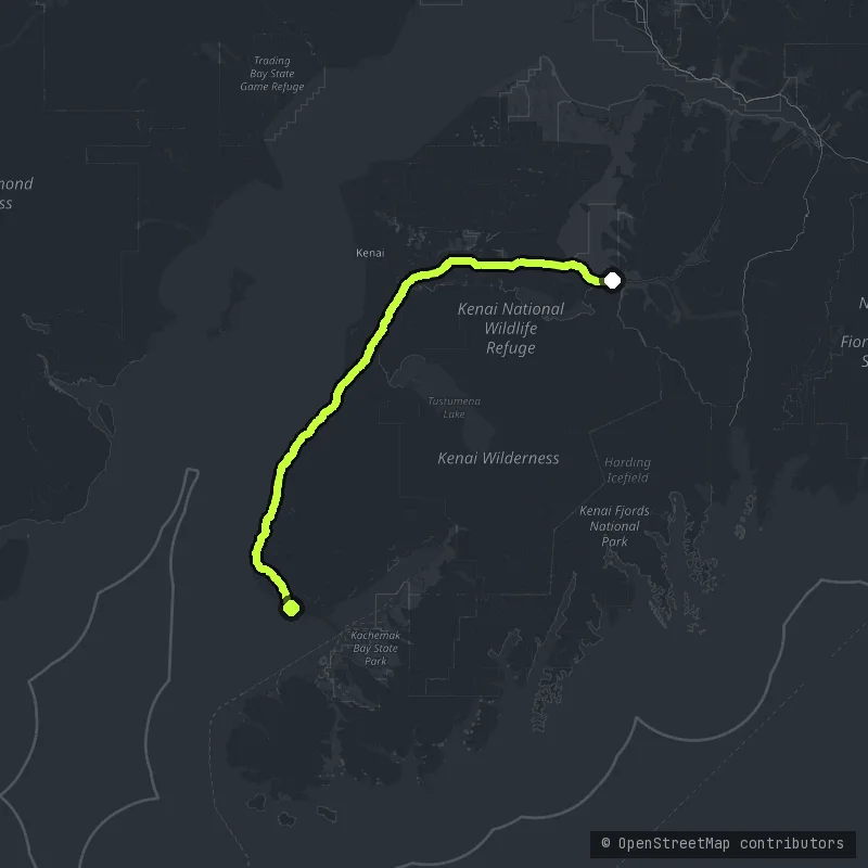 Sterling Highway map