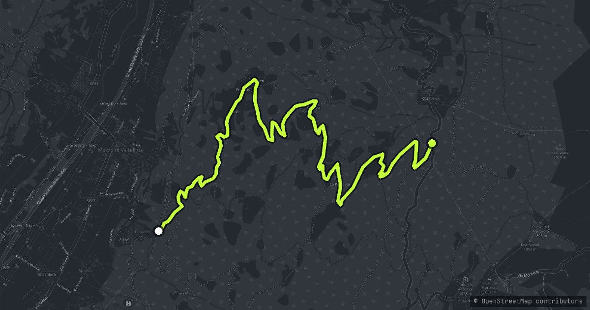 Strada del Mortirolo map