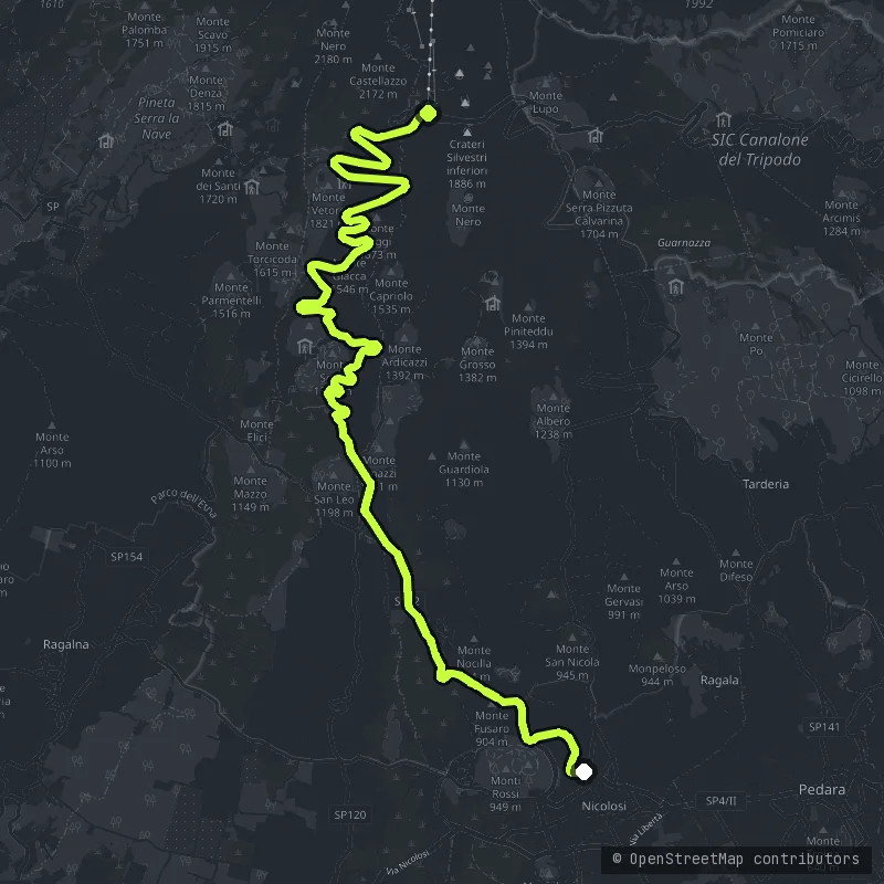Strada Dell Etna map