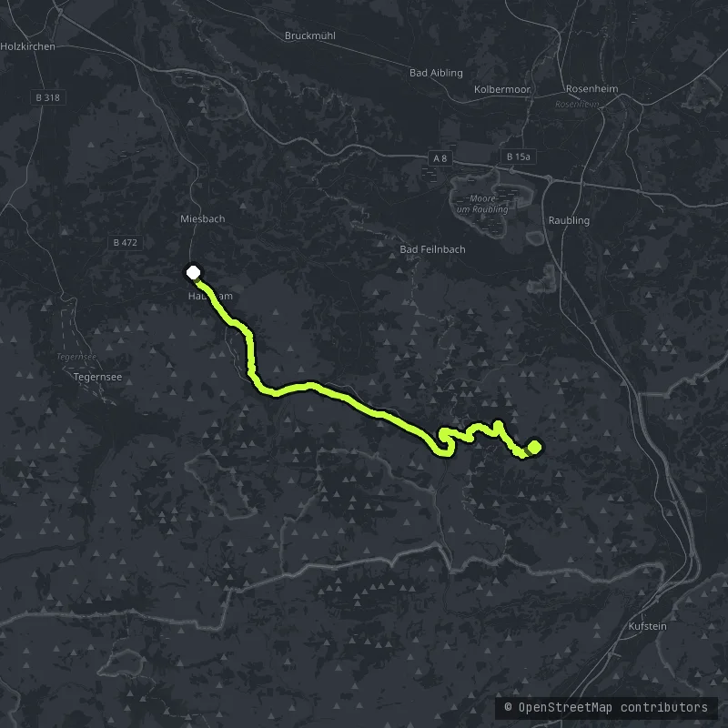 Sudelfeld and the Tatzelwurm map