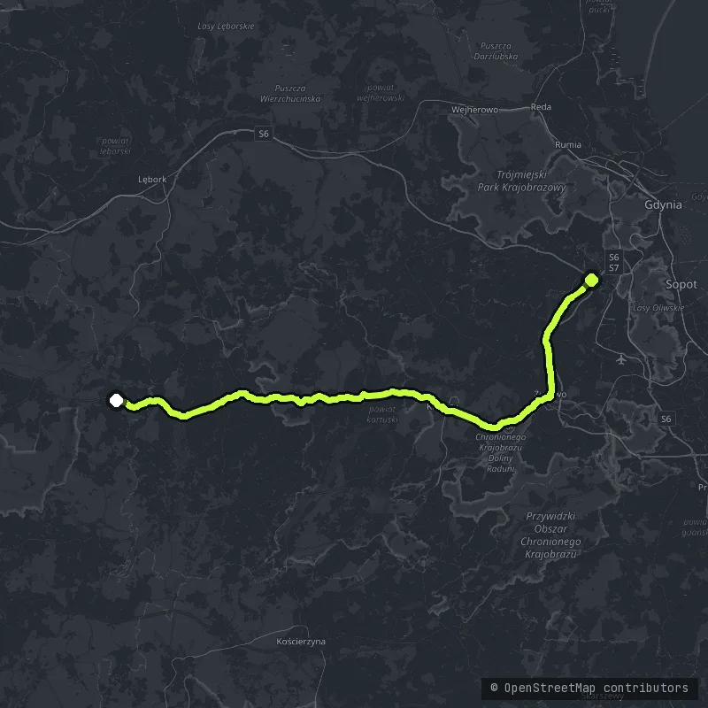 Szwajcaria Kaszubska map