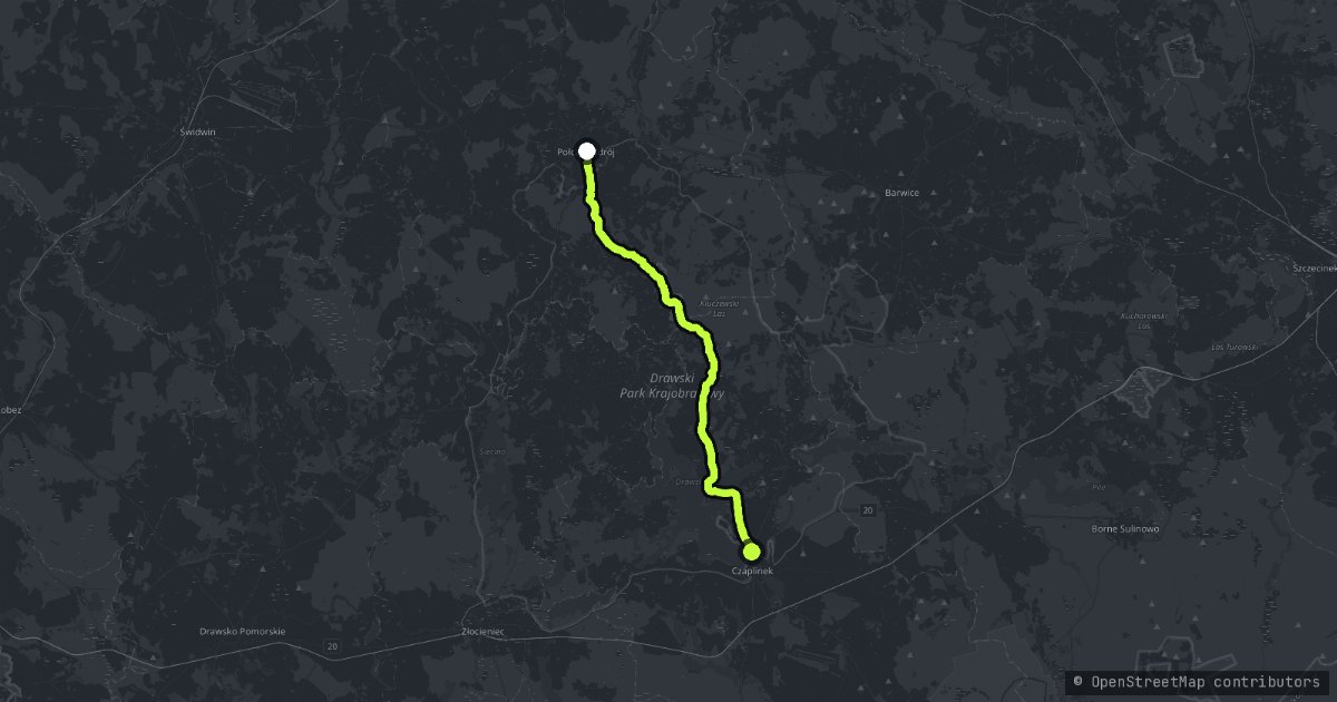 Szwajcaria Poczynska map
