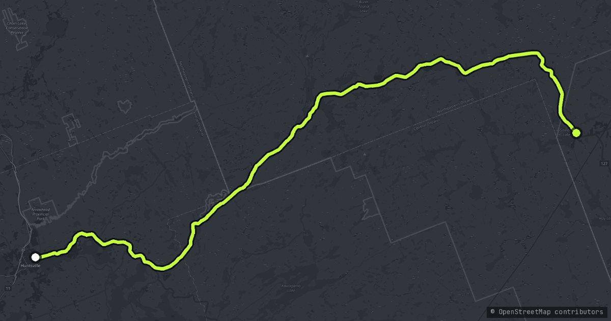 The Algonquin Corridor map