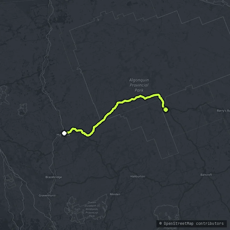 The Algonquin Corridor map