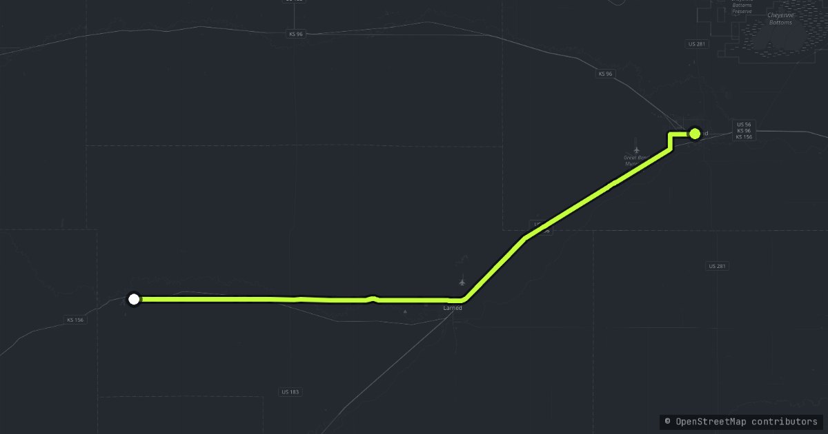 The Arkansas Valley map