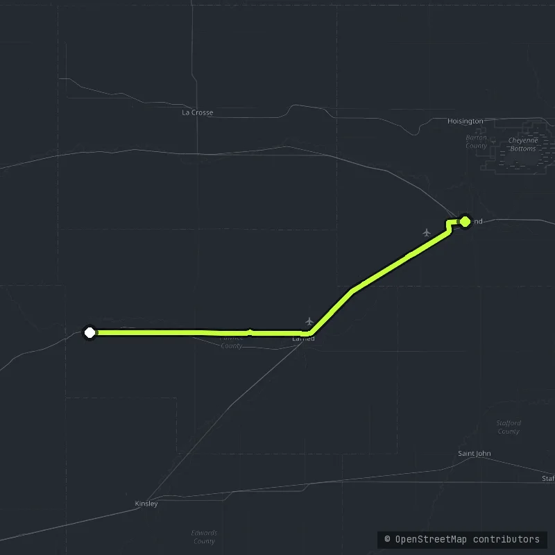 The Arkansas Valley map