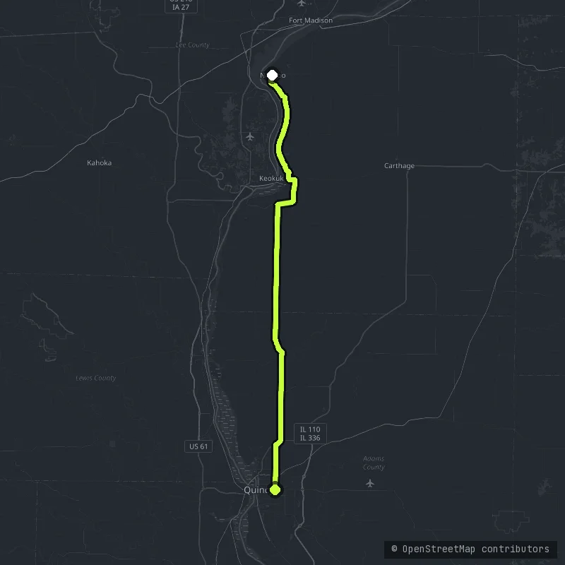 The Bald Eagle map