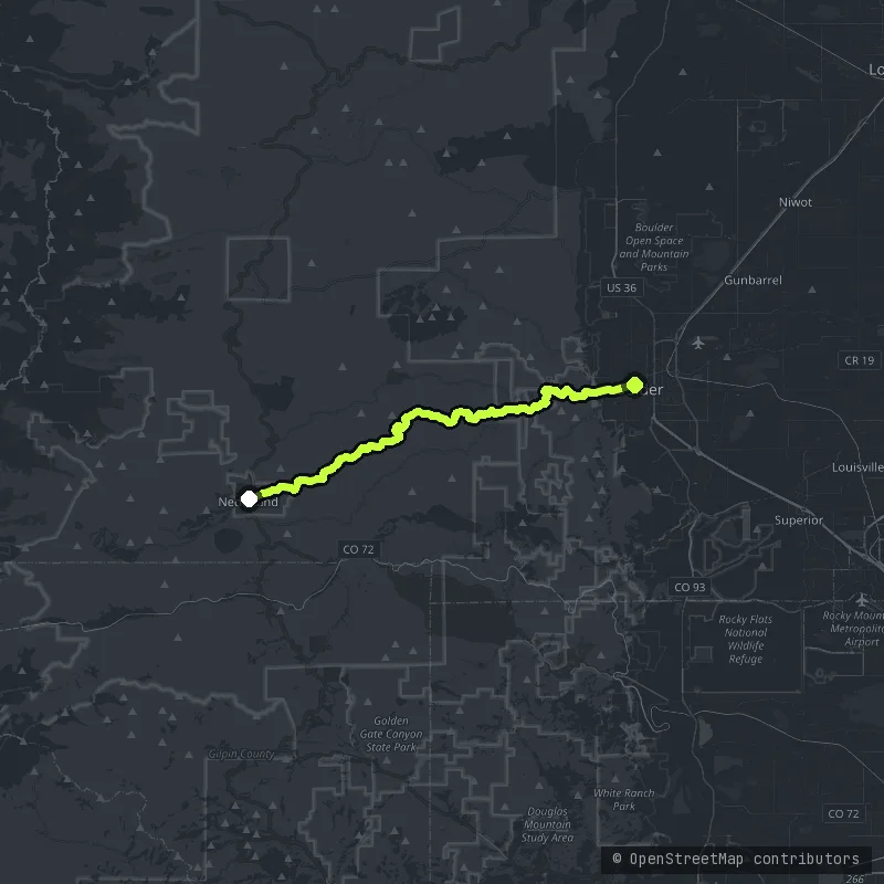 The Boulder Canyon map