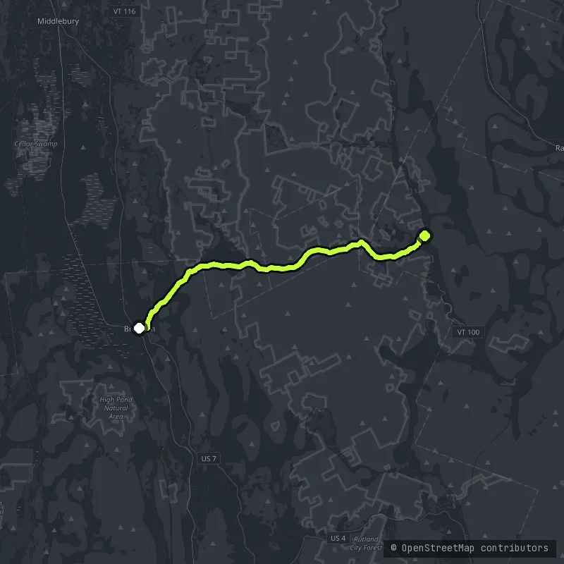 The Brandon Gap map