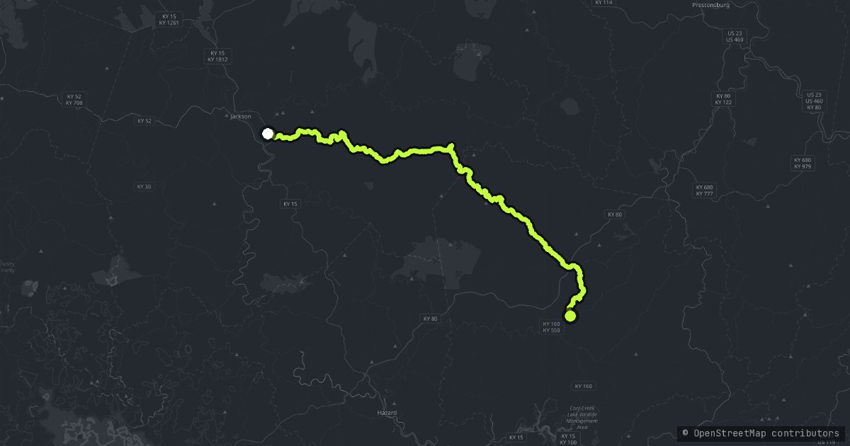 The Buckhorn map
