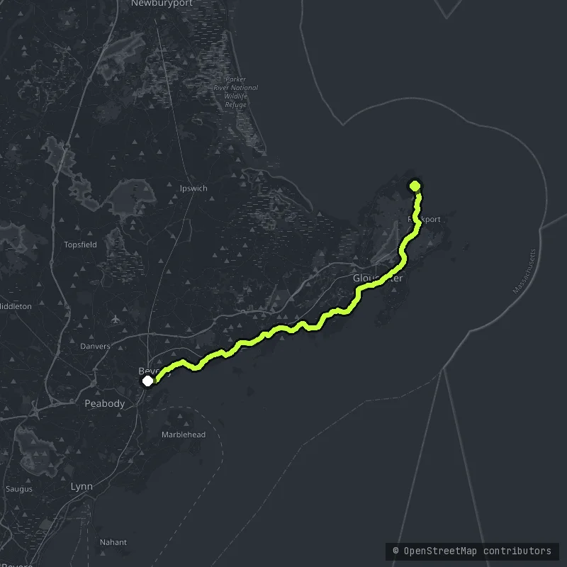 The Cape Ann map