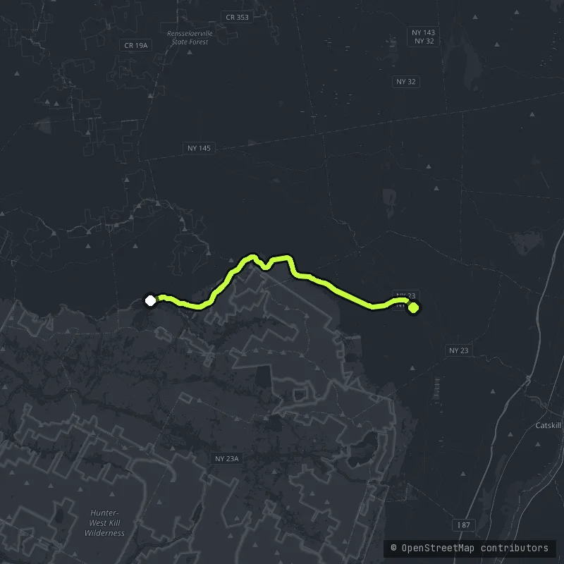 The Catskill Escarpment map
