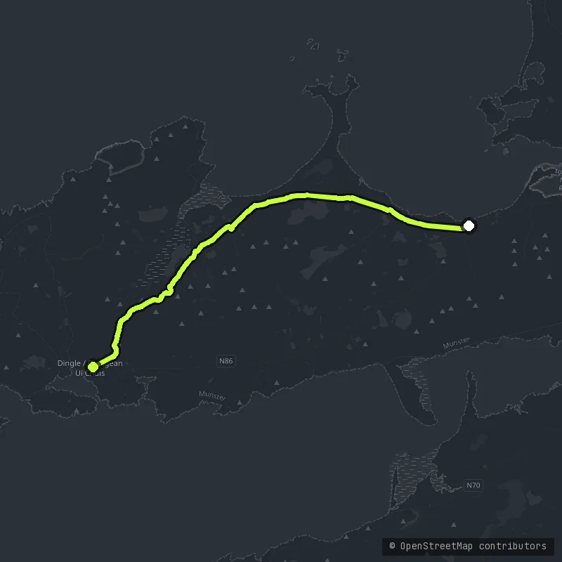 The Conor Pass map