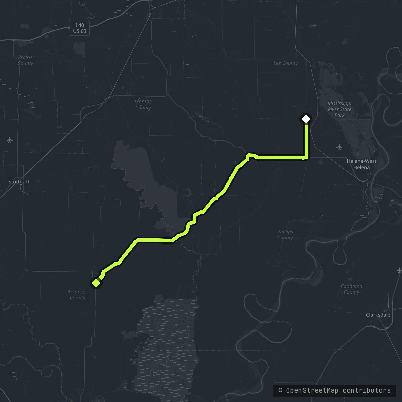 The Delta Crossings map