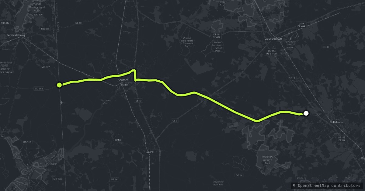 The Eastern Neck map