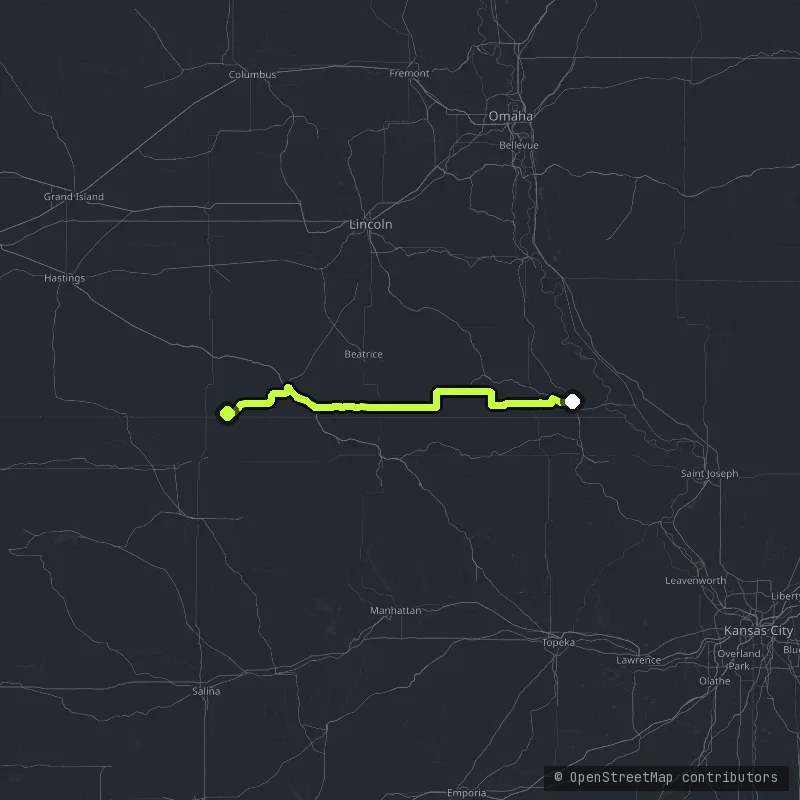 The Heritage Highway map