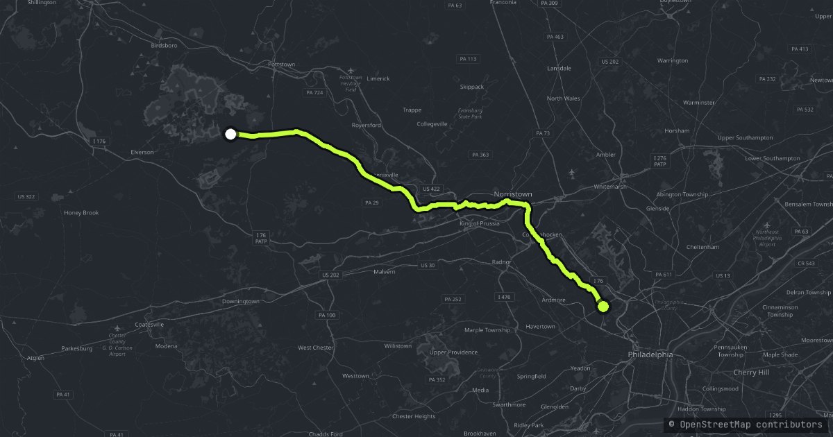 The Highlands map
