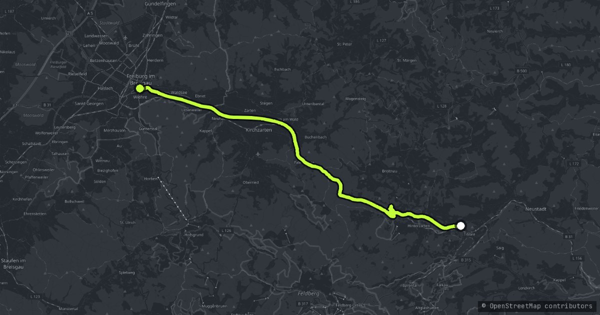 The Hollental map