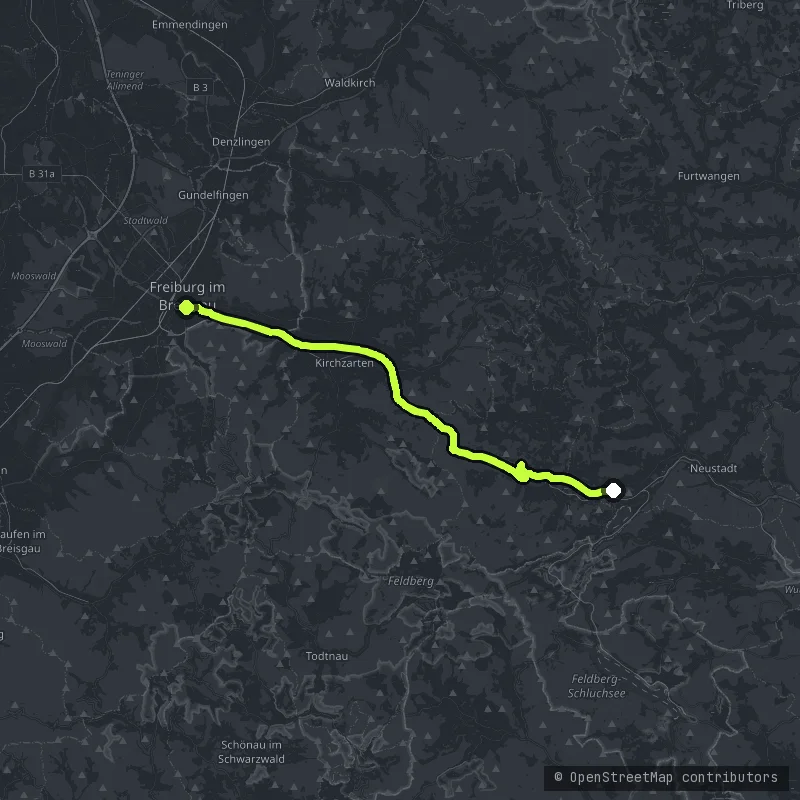 The Hollental map