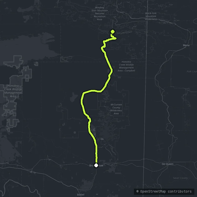 The Kiamichi map