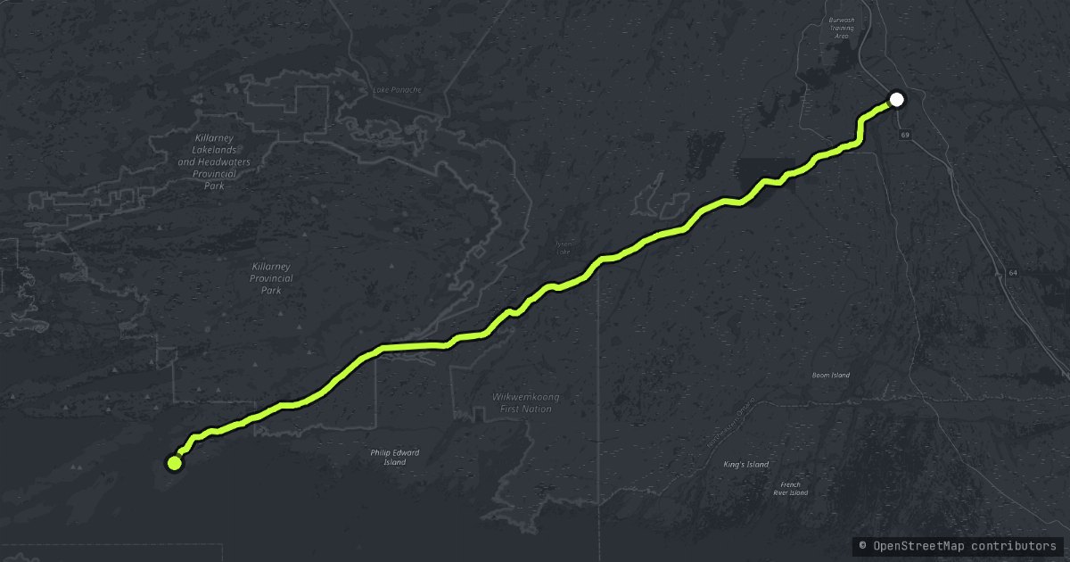 The Killarney Road map