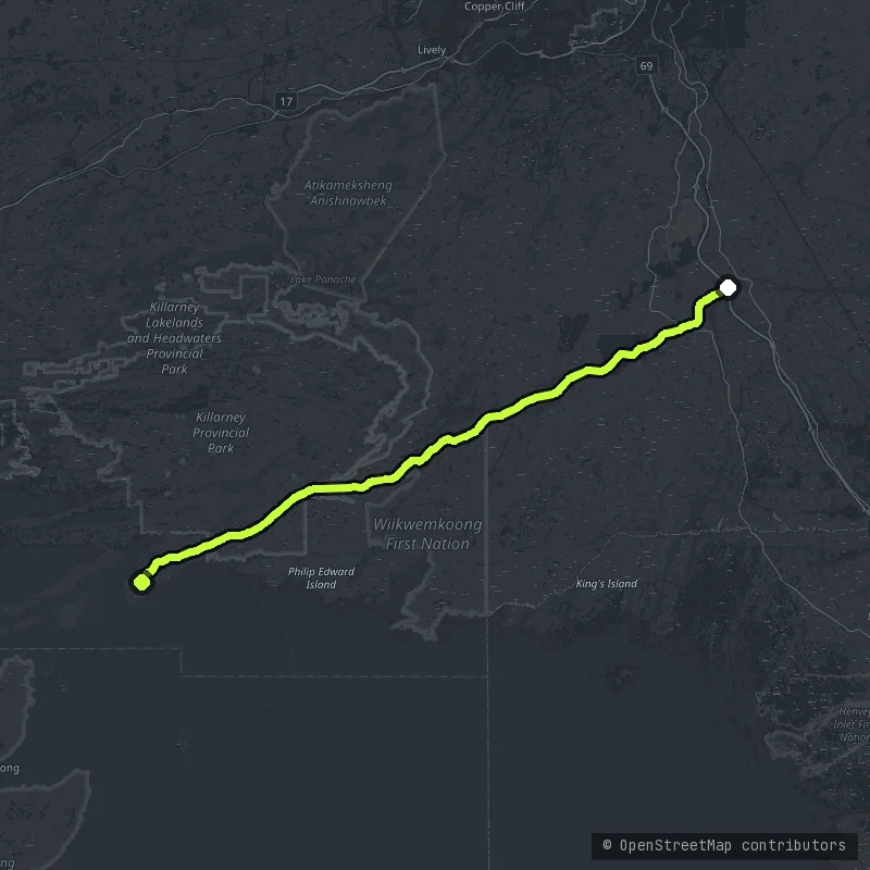 The Killarney Road map