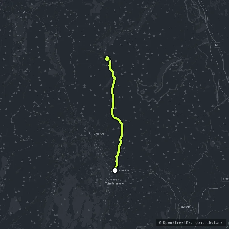 The Kirkstone Pass map