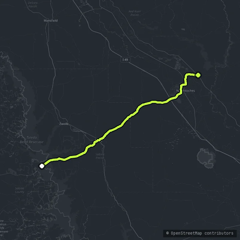 The Kisatchie map