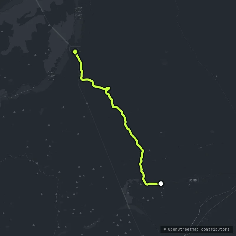 The Looking Glass Hill map