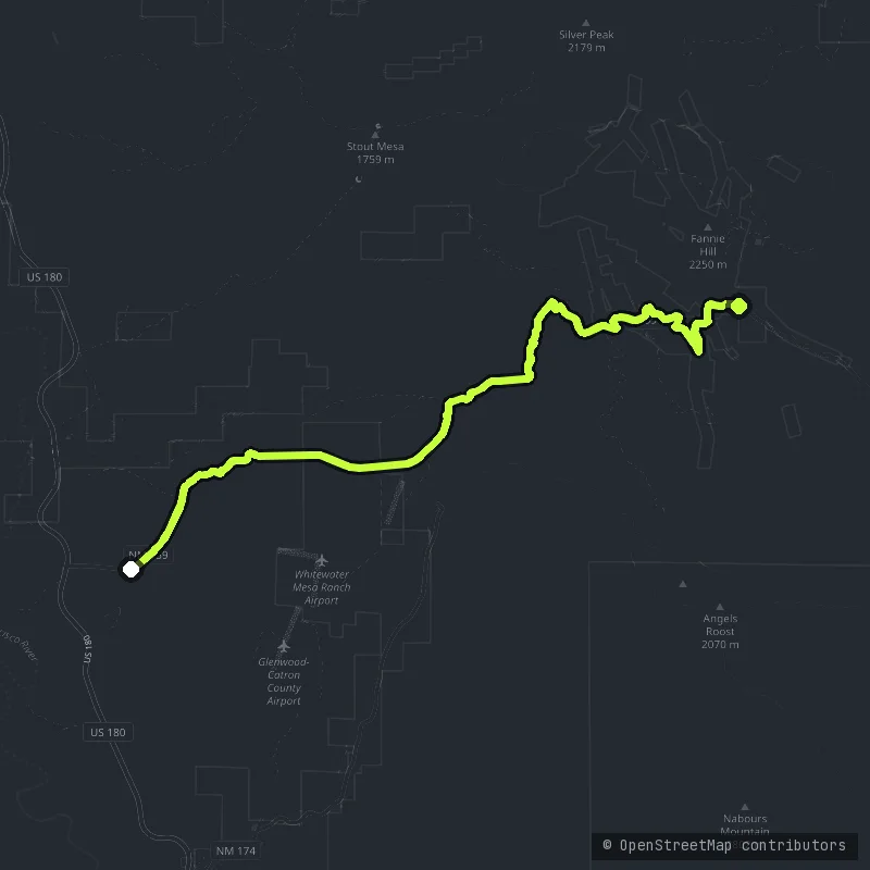 The Mogollon map