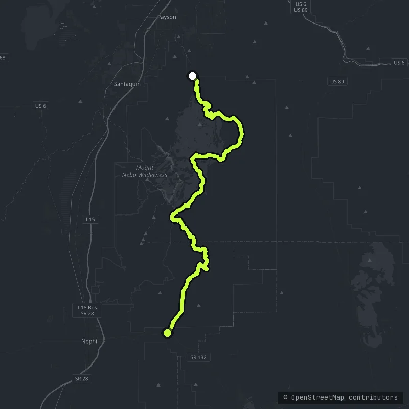 The Nebo Loop map
