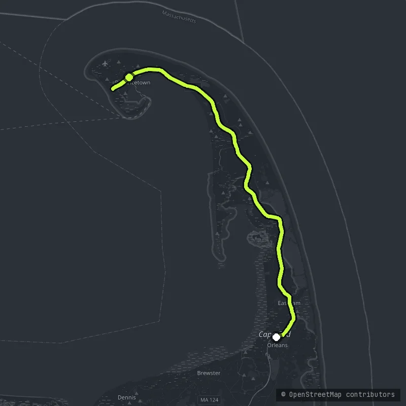 The Outer Cape map