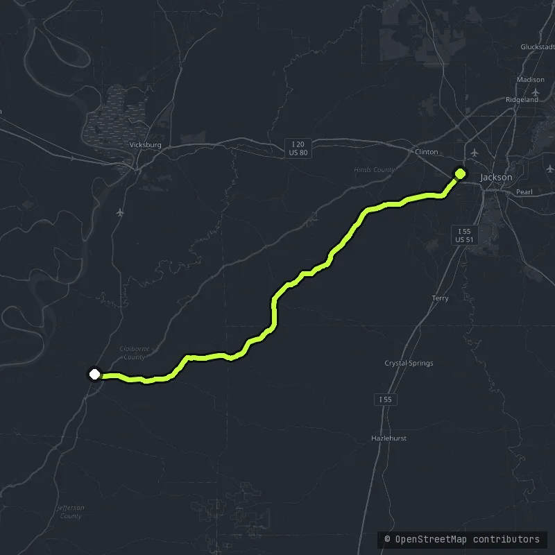 The Piney Woods map
