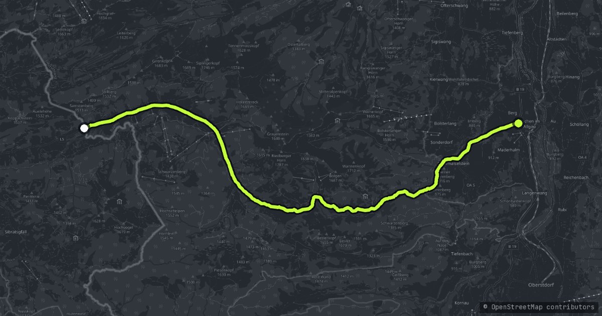 The Riedbergpass map