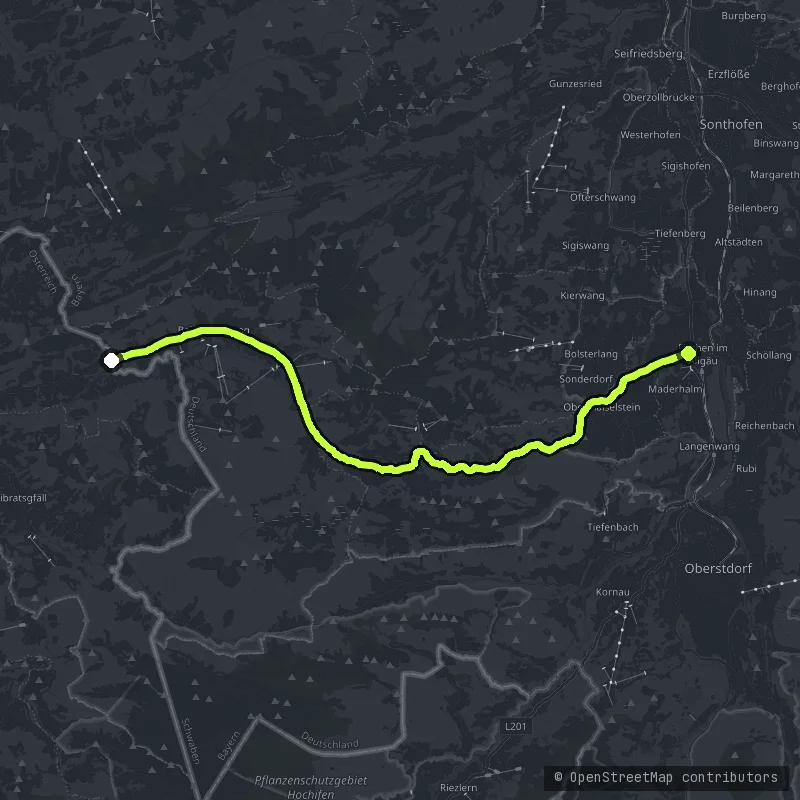 The Riedbergpass map