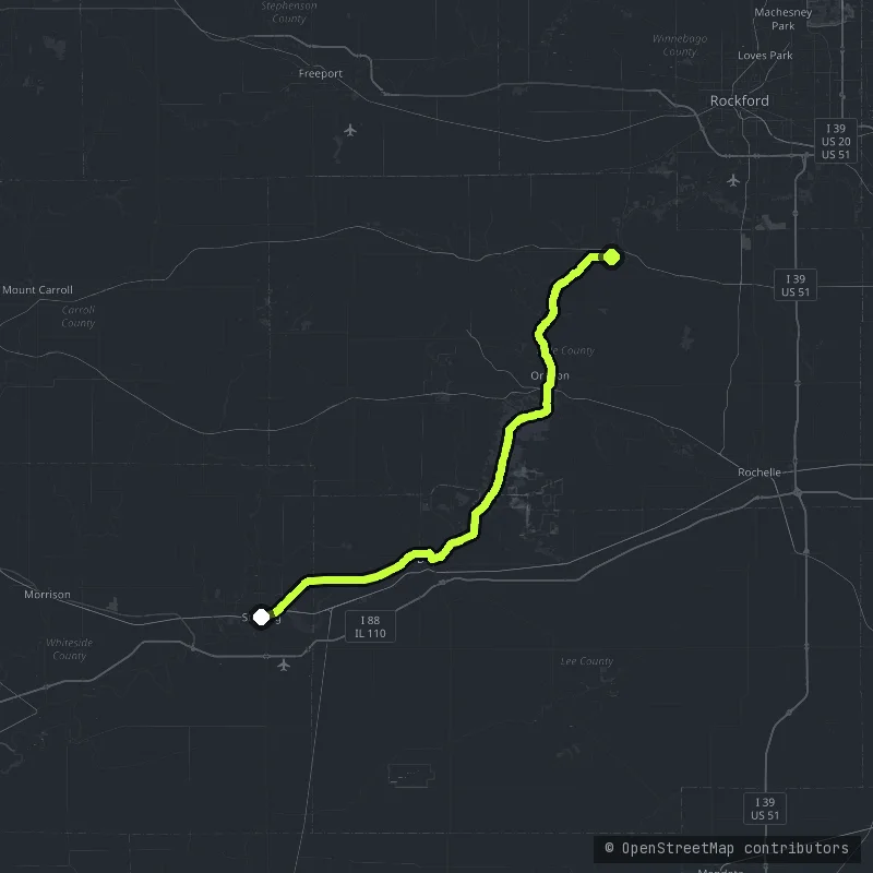 The Rock River map