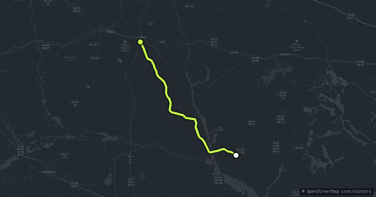 The Rocky Bottom map
