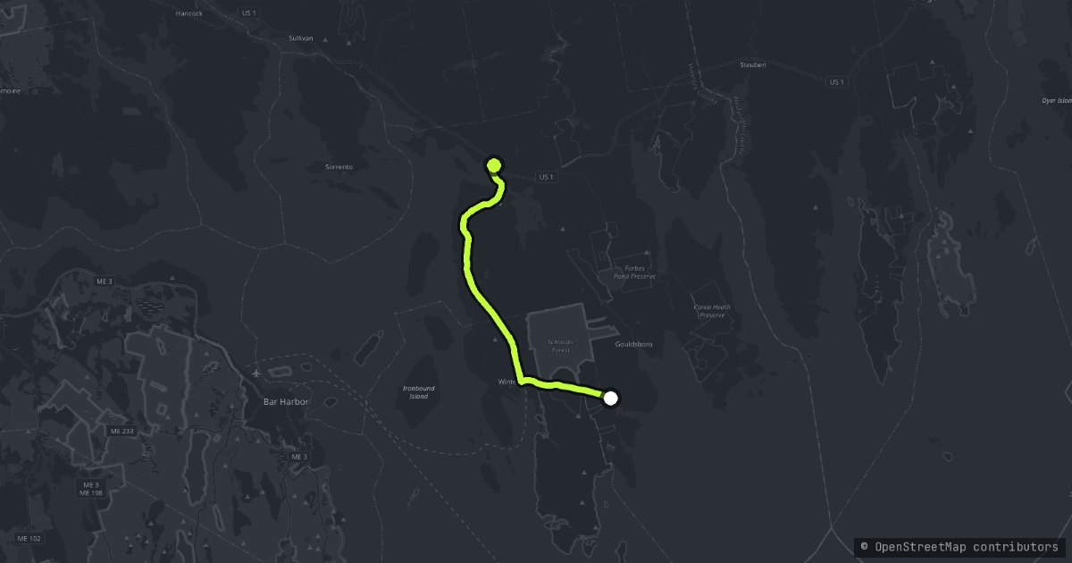 The Schoodic map