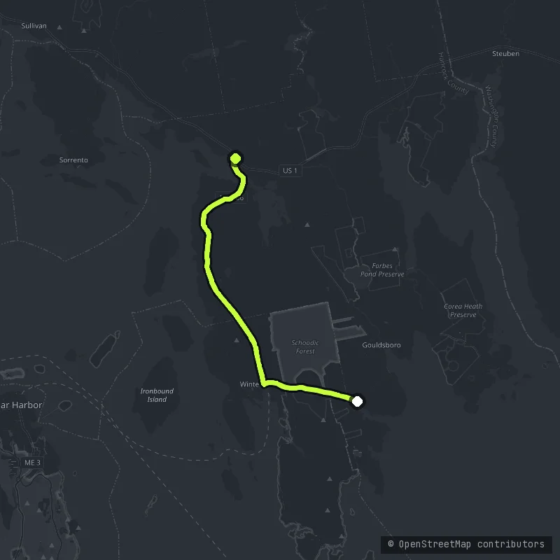 The Schoodic map
