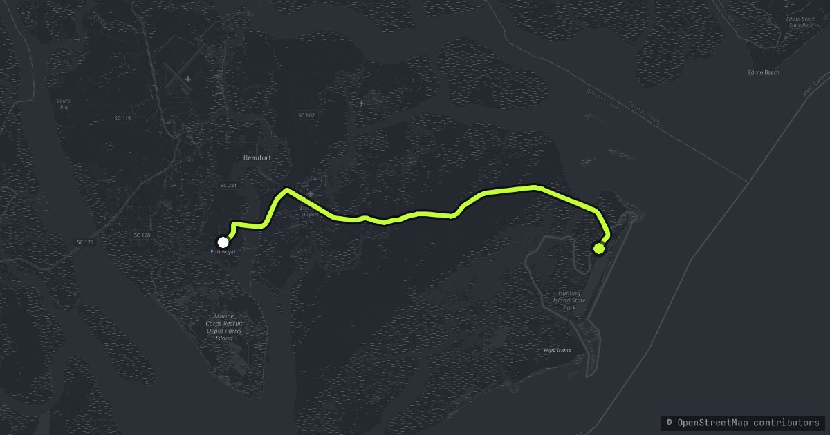 The Sea Islands map
