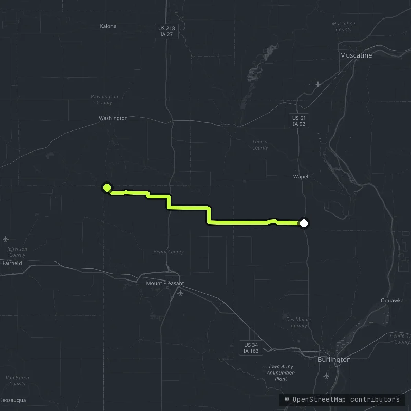 The Starved Rock map