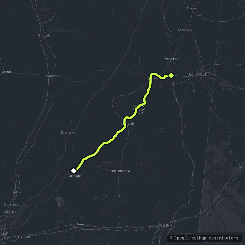 The Tenn Tom map