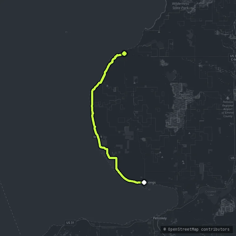 The Tunnel of Trees map