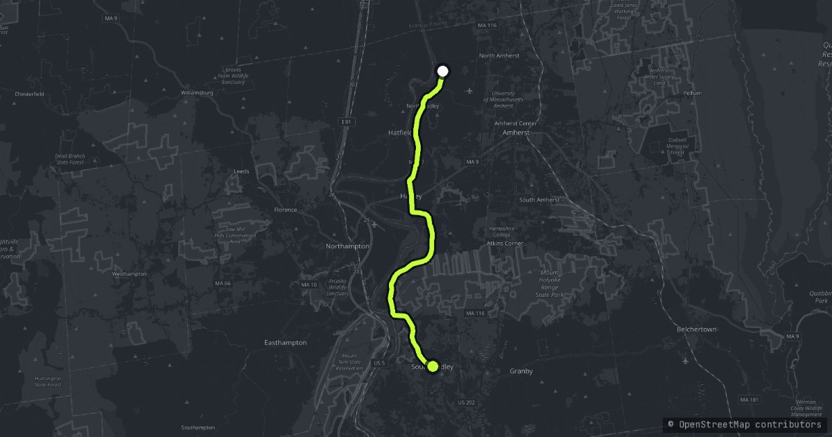The Washington Hills map